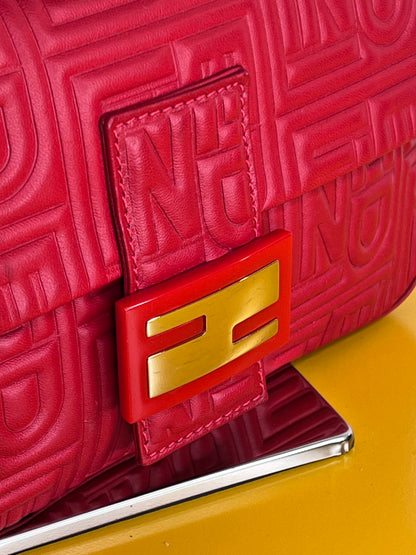 Fendi Baguette rossa