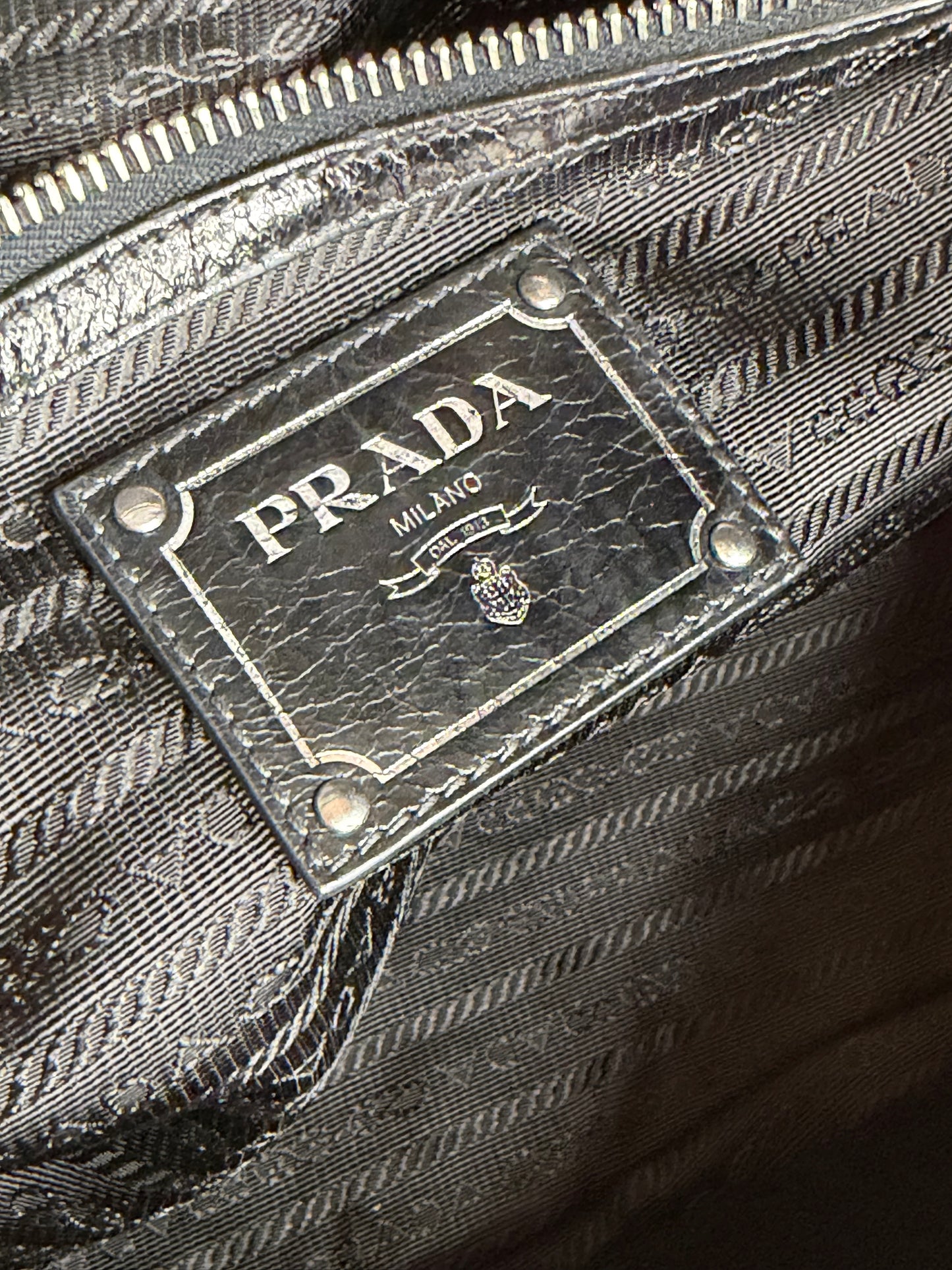 Prada mini tote