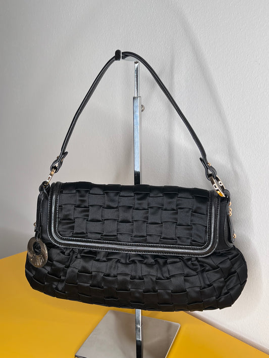 Fendi Chef raso/pelle nera
