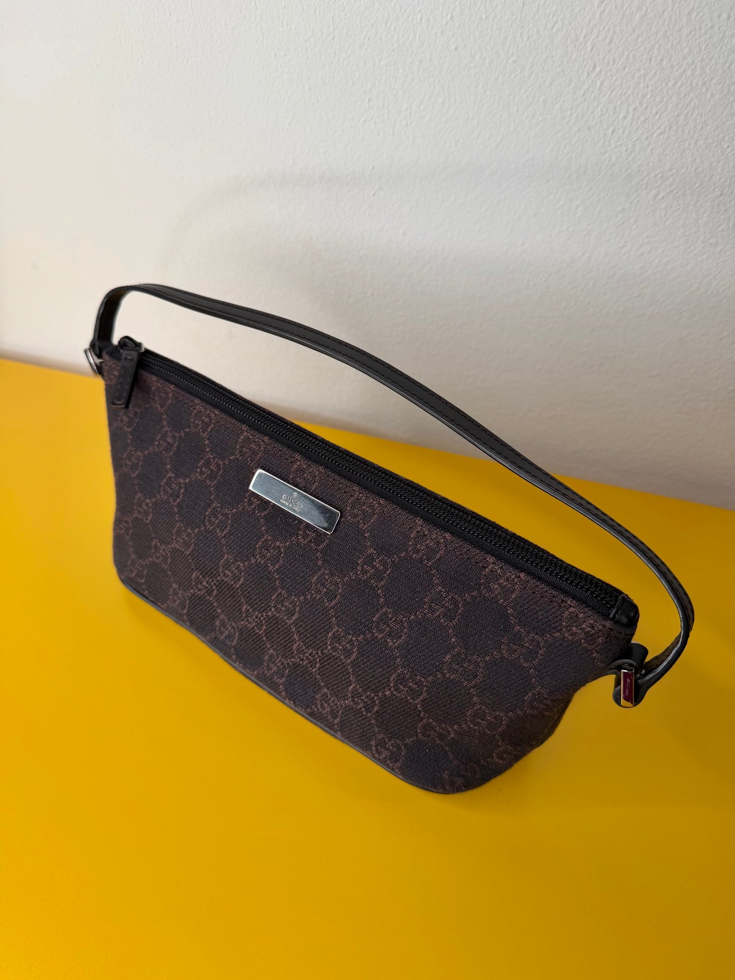 Gucci boat bag brown