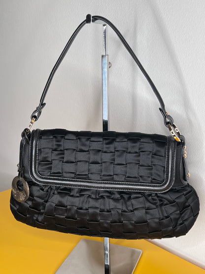 Fendi Chef raso/pelle nera