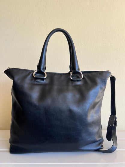 Prada tote nera con tracolla