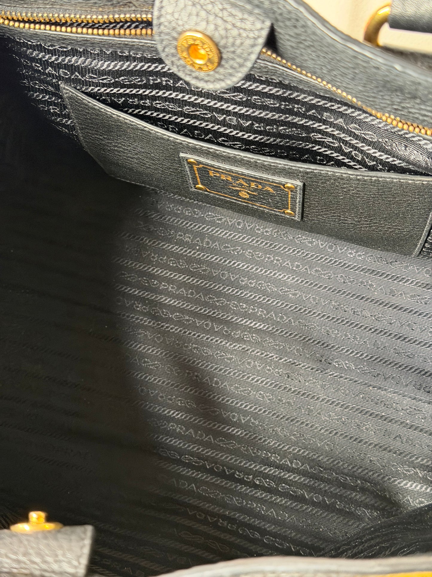 Prada tote nera