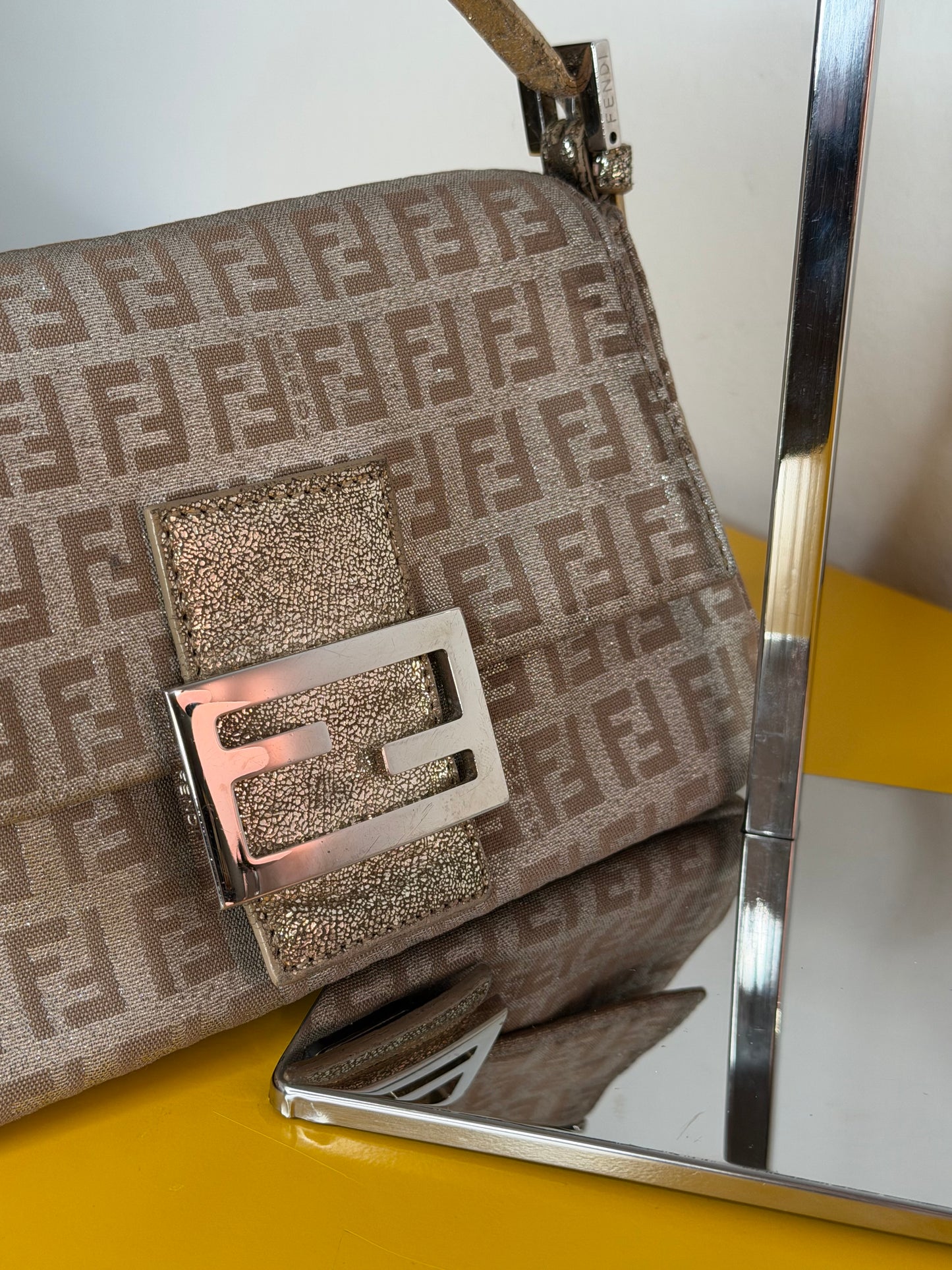 Fendi mini Mamma argento/oro