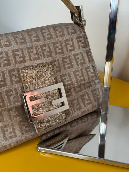 Fendi mini Mamma argento/oro