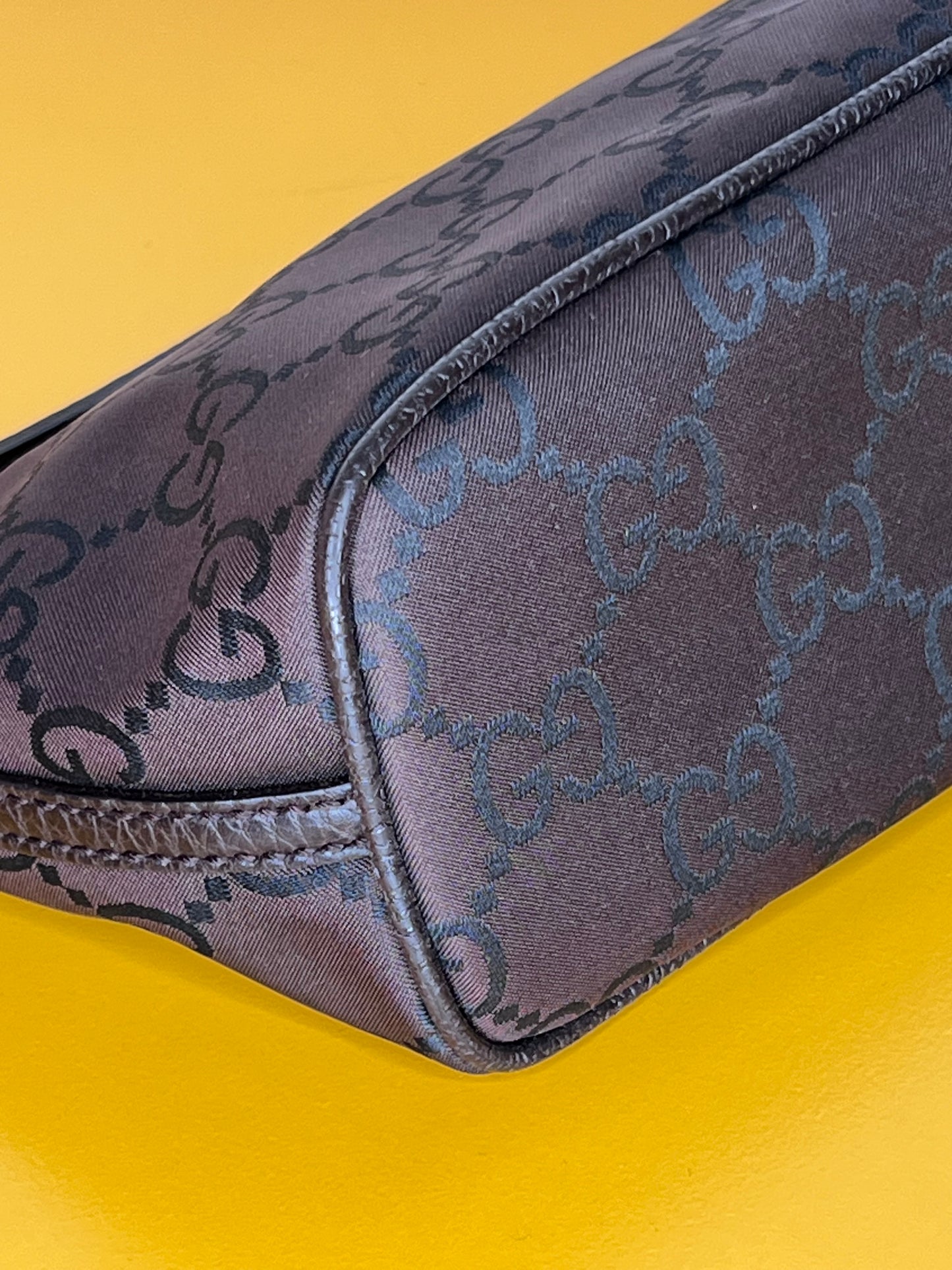 Gucci Boat Bag Chocolate