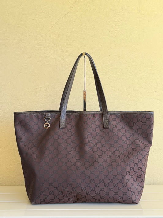 Gucci tote brown