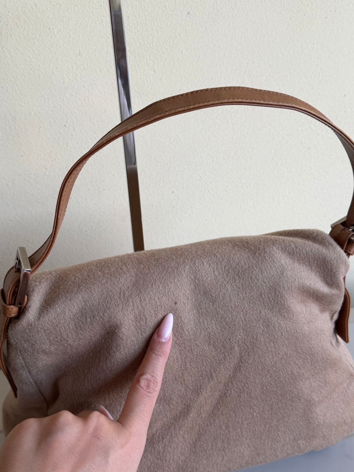 Fendi Mamma baguette wool