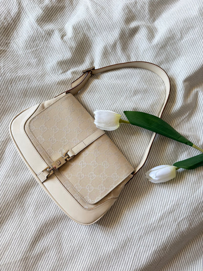Gucci Mini Jackie GG beige