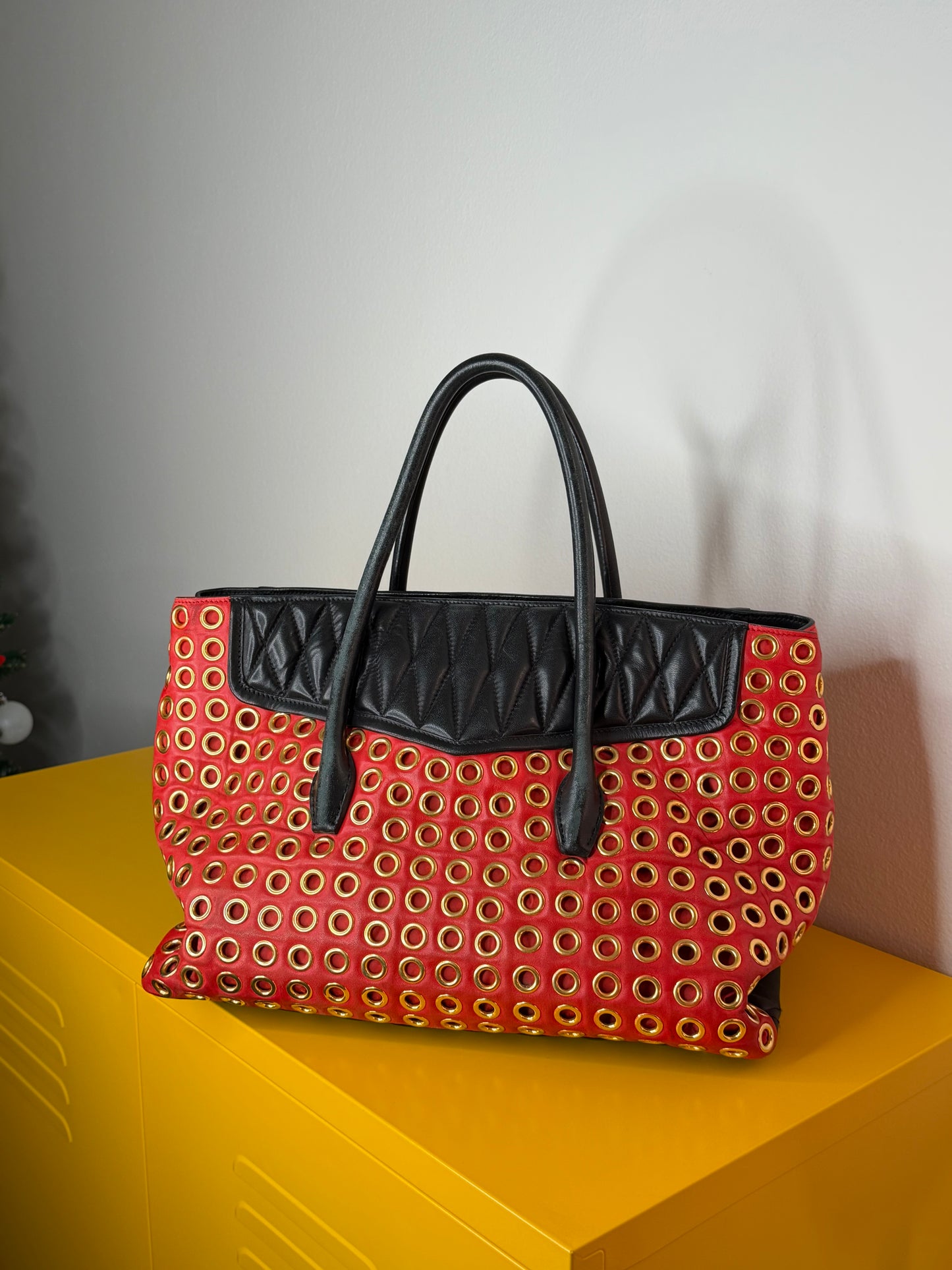 Miu Miu biker red