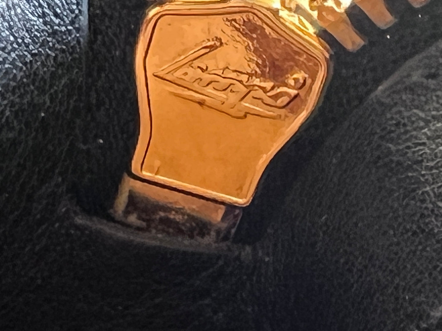 Prada Bowling bag gold hardware