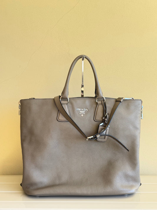 Prada Vitello Daino Shopper