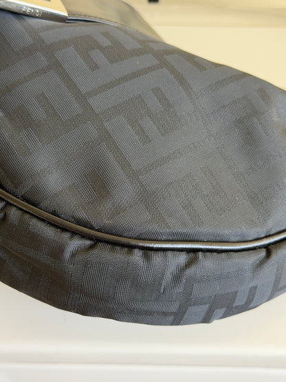 Fendi Croissant vintage nera