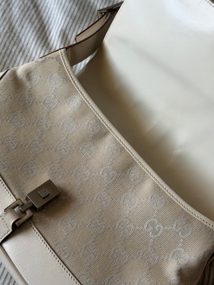 Gucci Mini Jackie GG beige