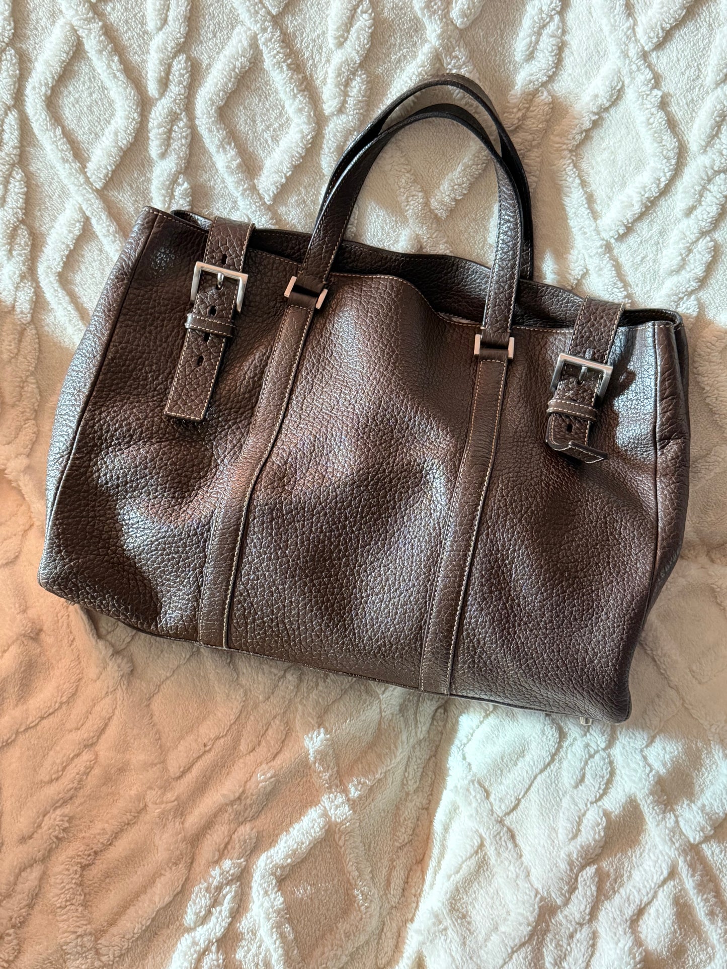 Prada handbag Tote brown