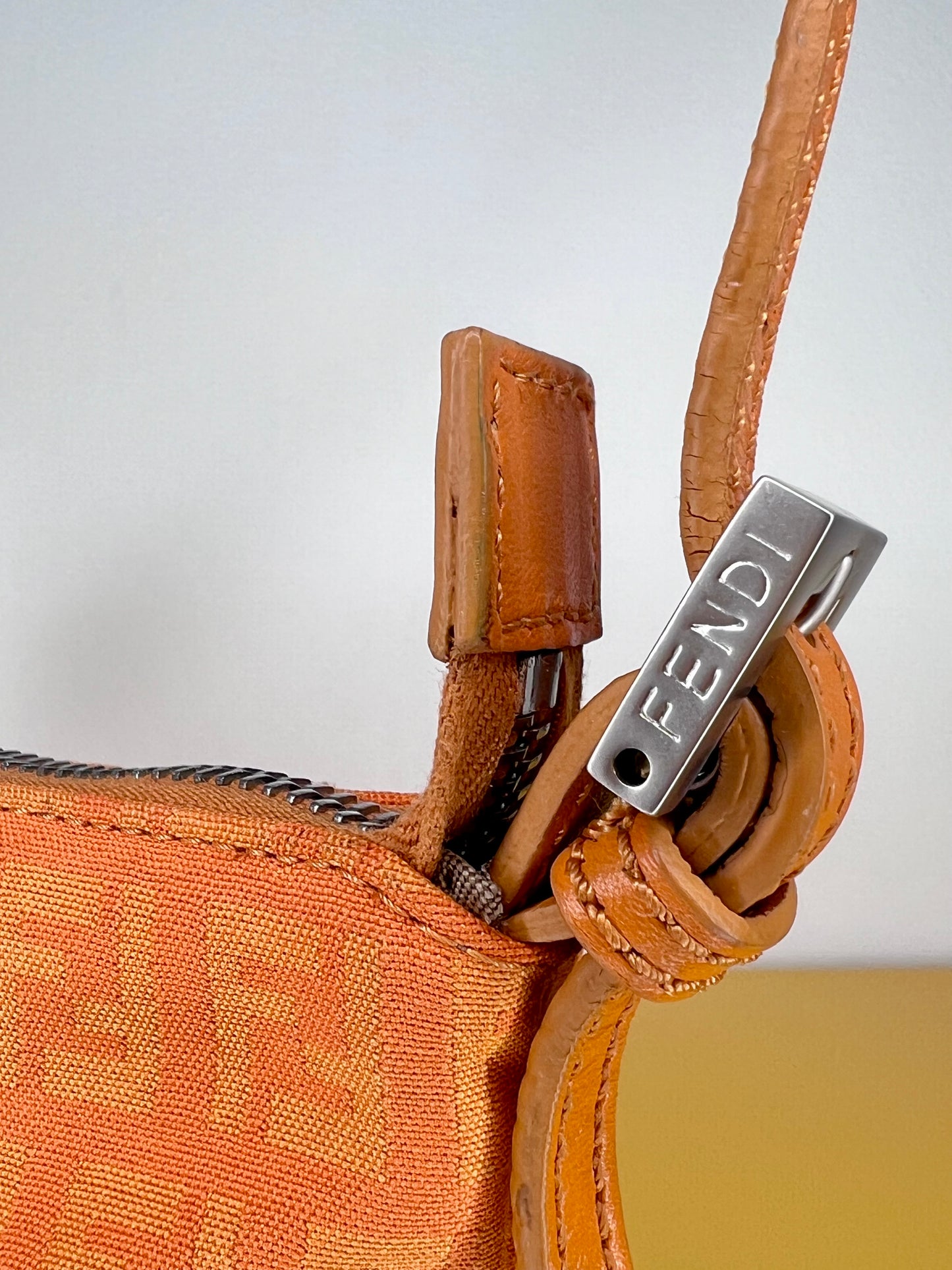 Fendi Pochette Monogram Orange