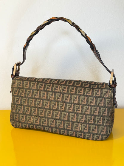 Fendi Baguette Double Flap