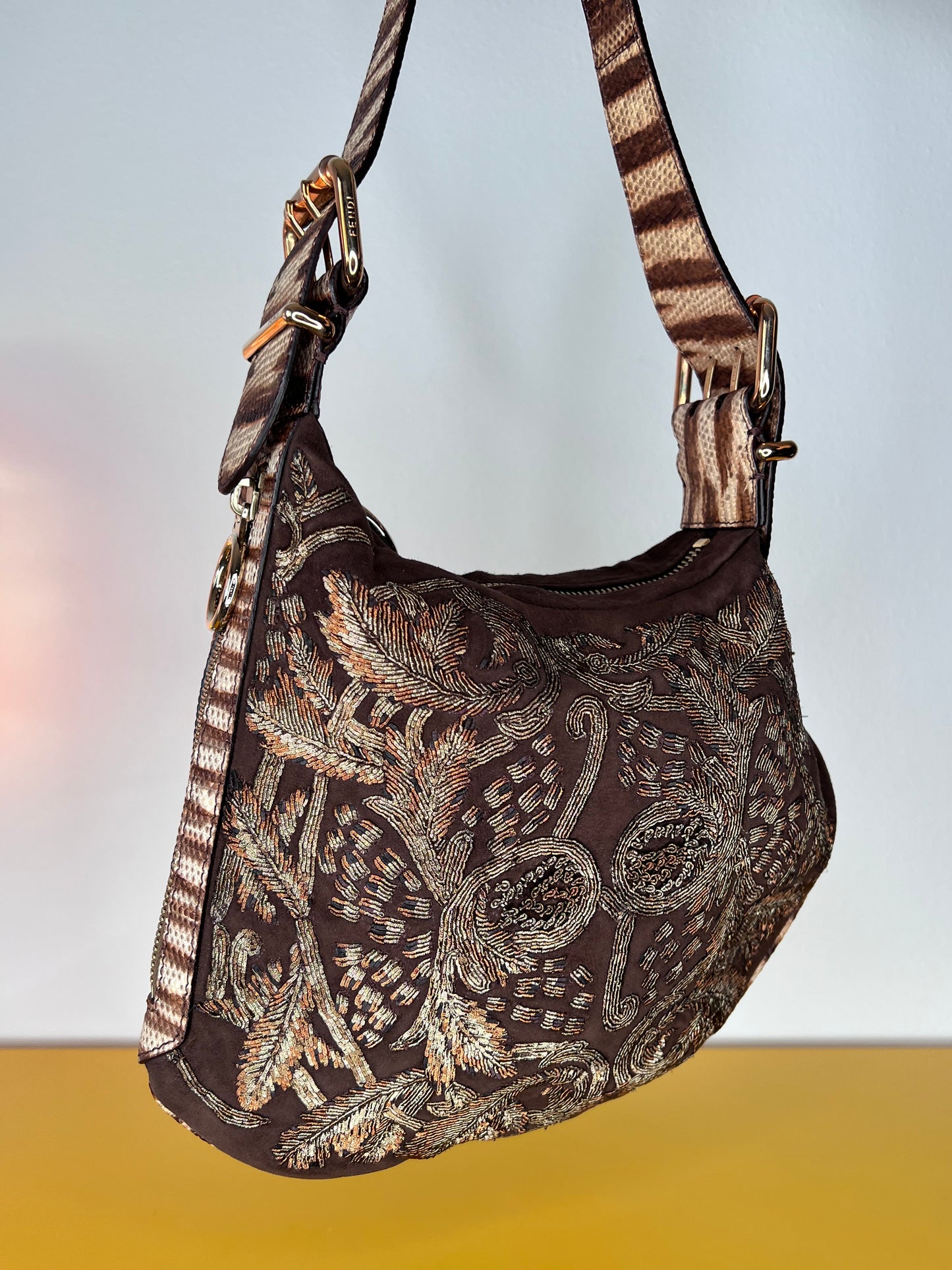 Fendi Oyster Suede