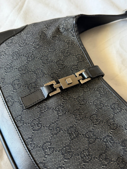 Gucci Jackie denim/pelle