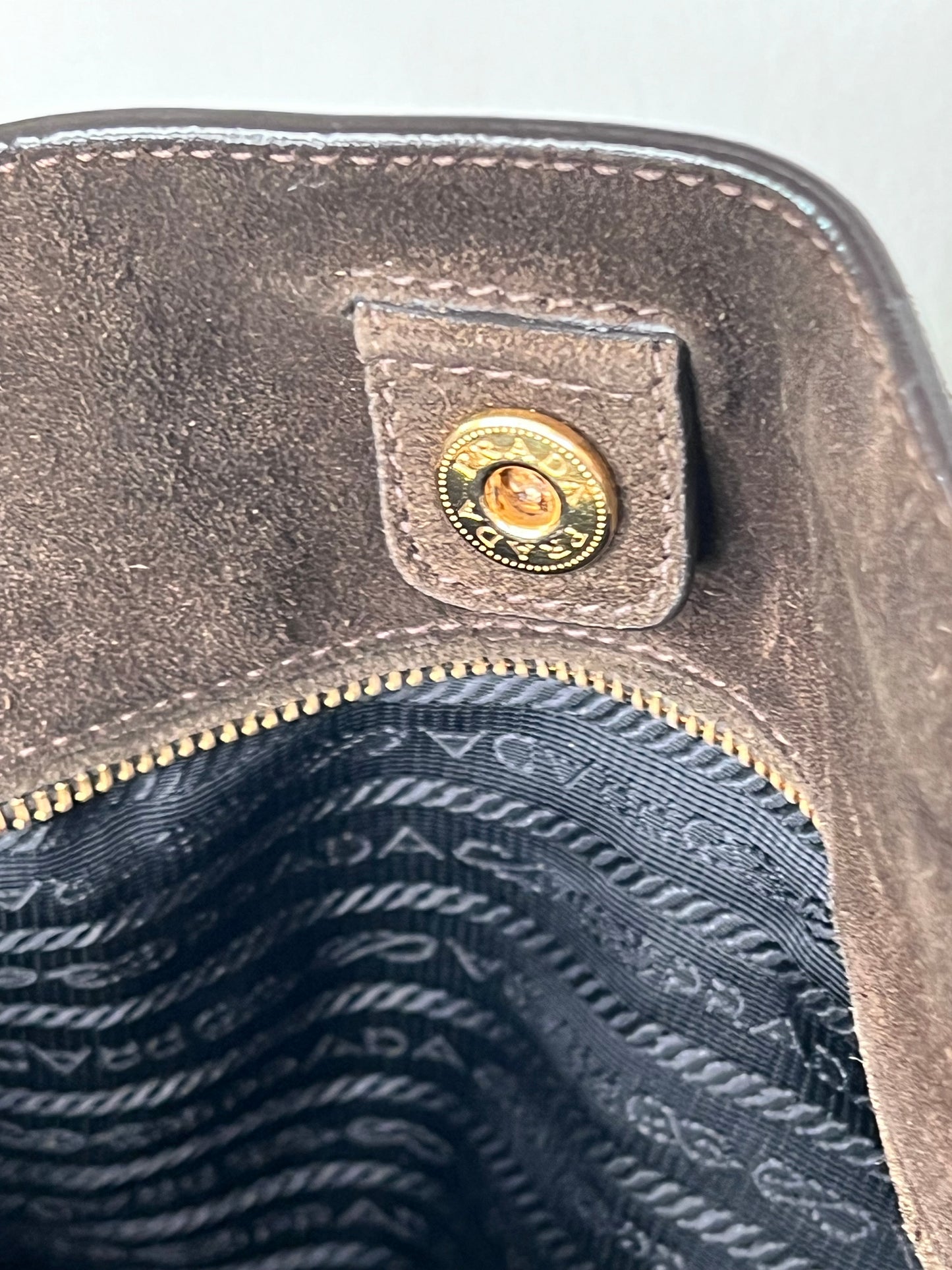 Prada Suede tote