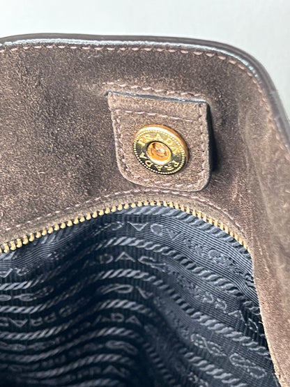 Prada Suede tote