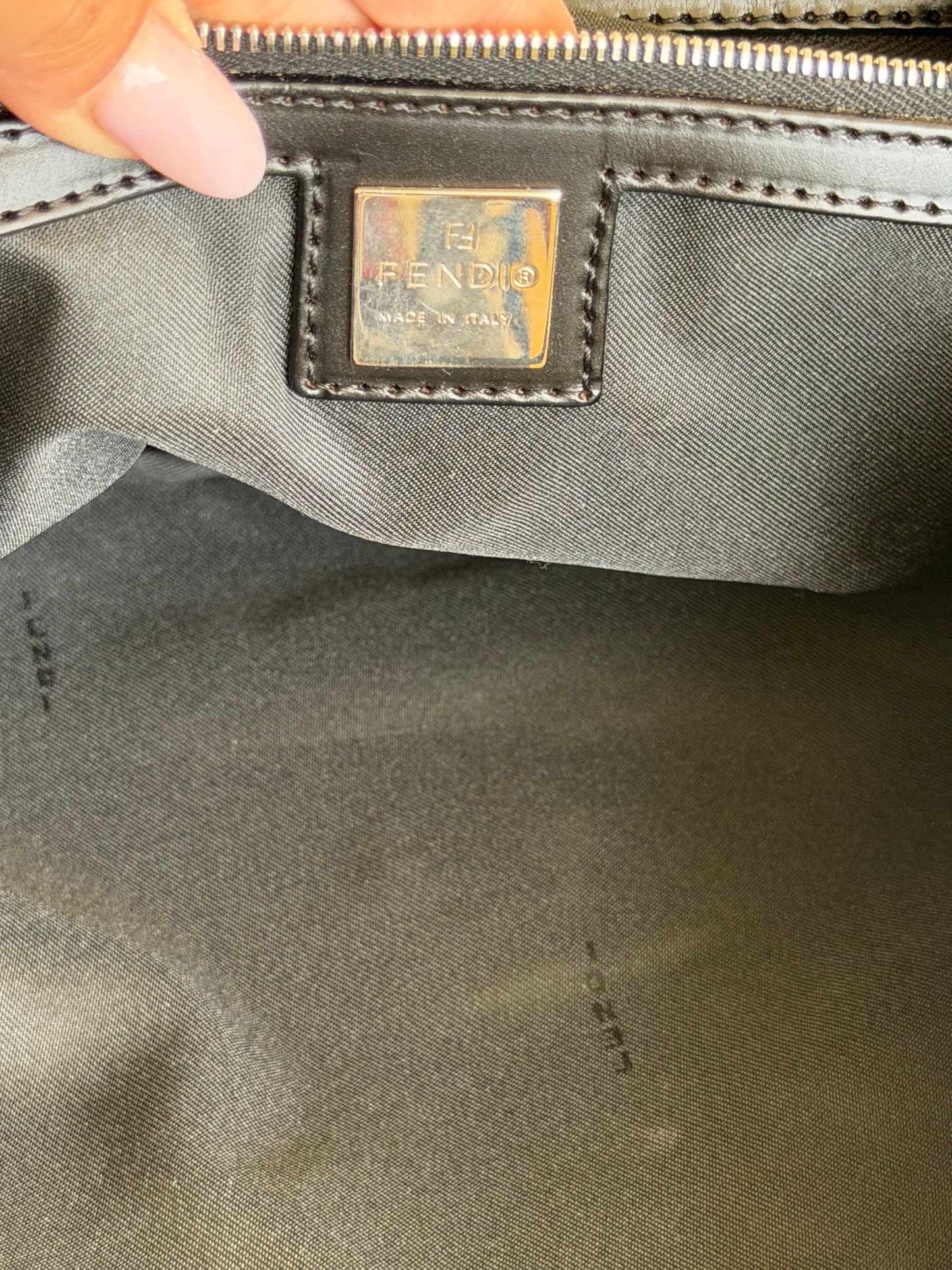 Fendi Croissant vintage nera