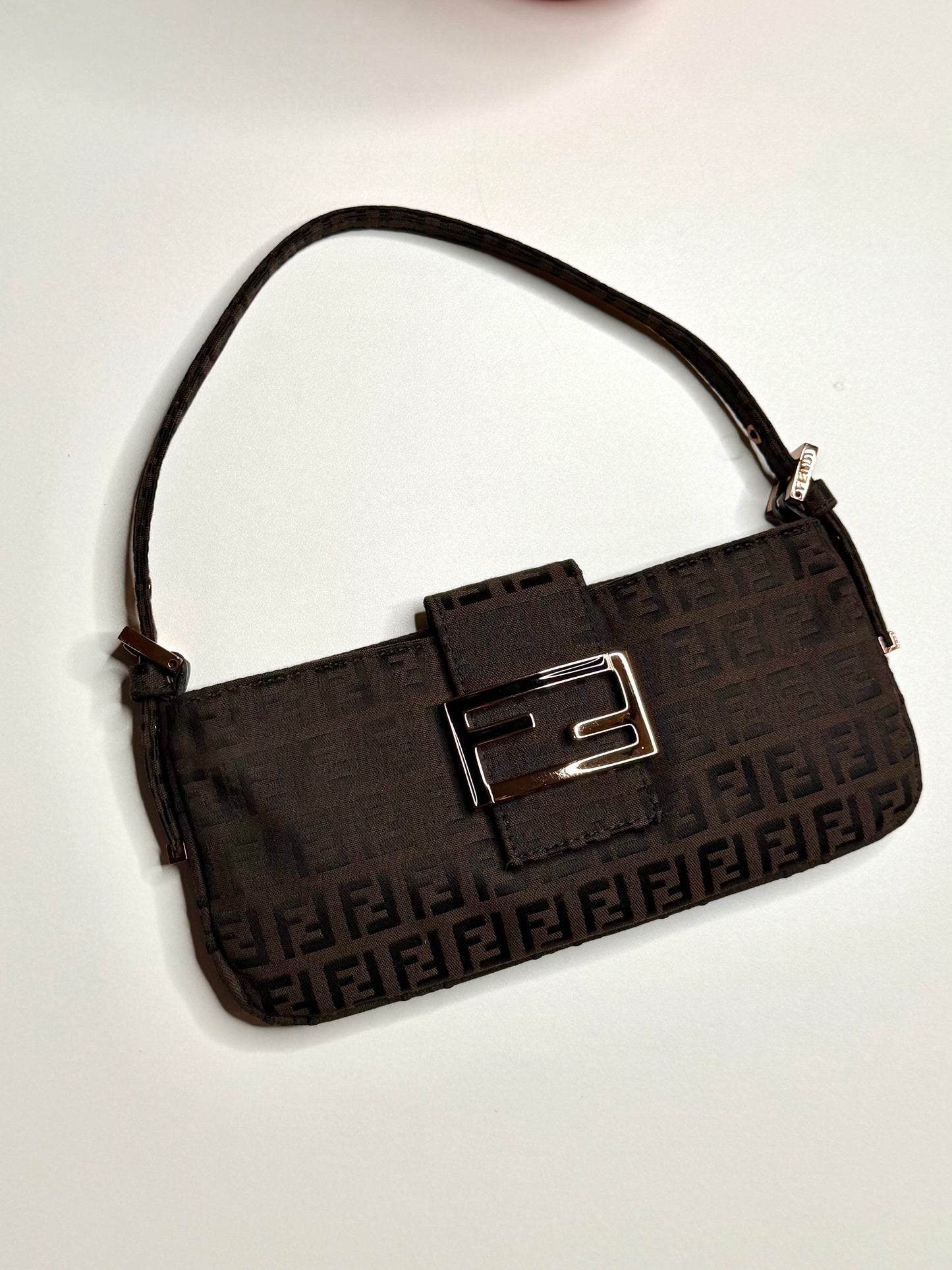 Fendi Mini Zucchino dark brown