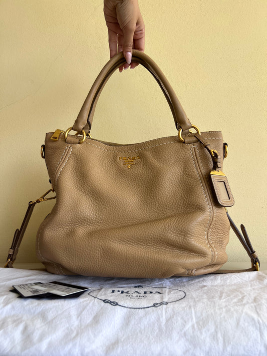 Prada Hobo Beige