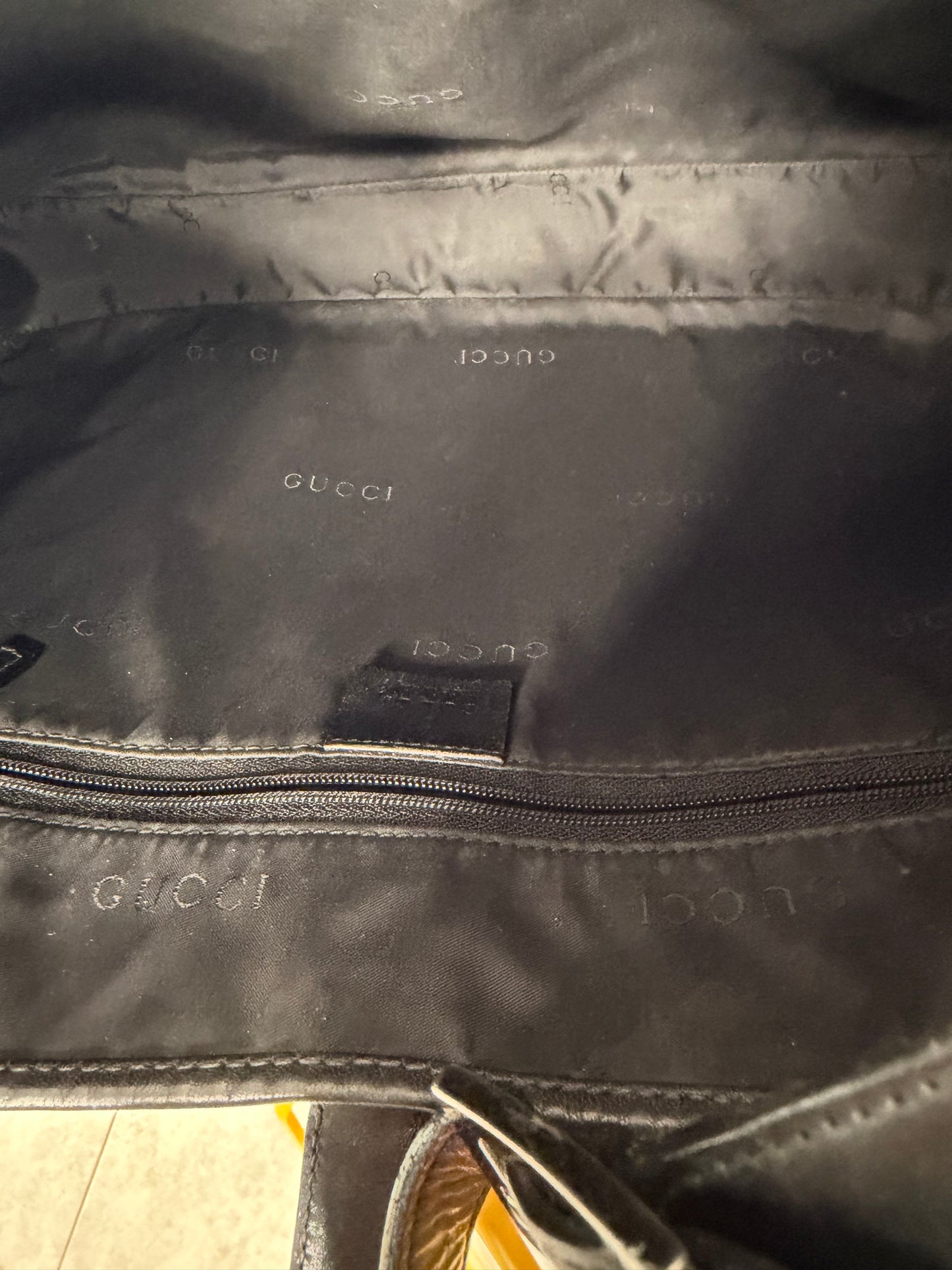 Gucci Jackie pelle liscia