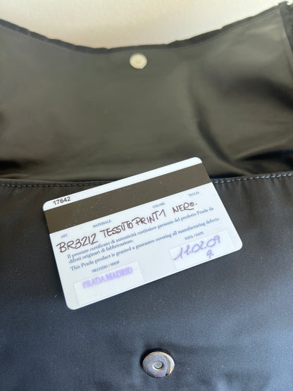 Borsa Prada tessuto volant