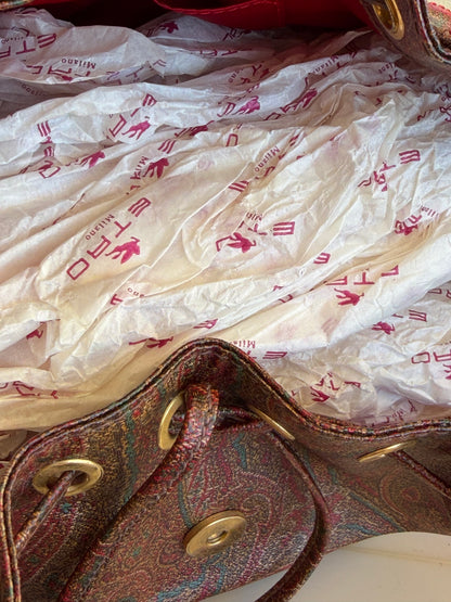 Etro Paisley vernice rossa