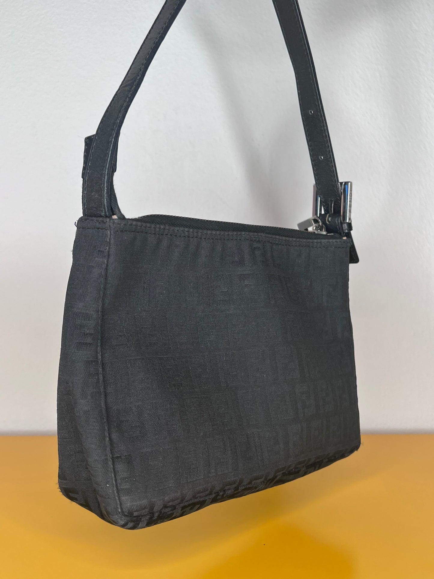 Fendi Mini Bag Zucchino Nera