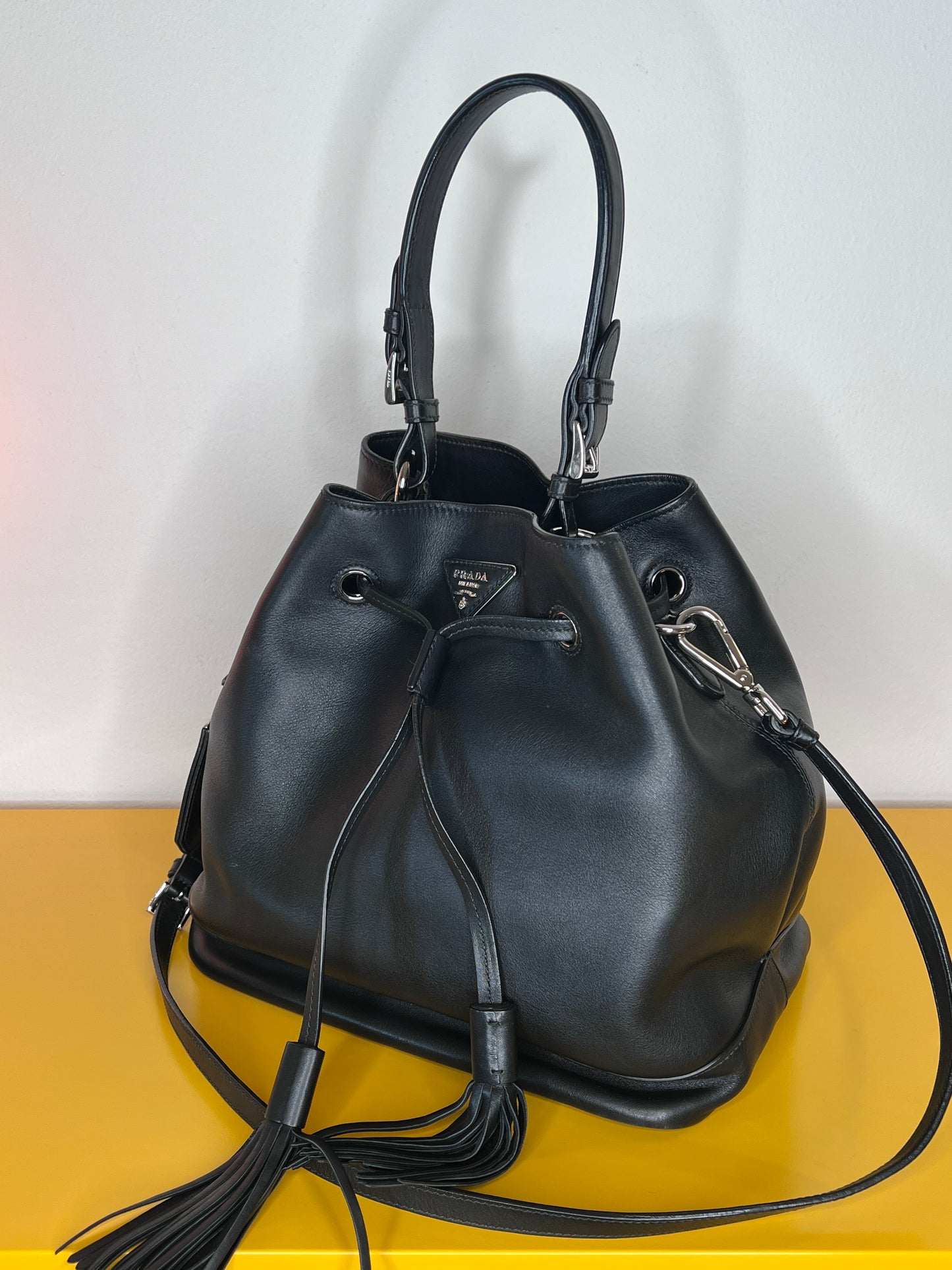 Prada Bucket soft leather
