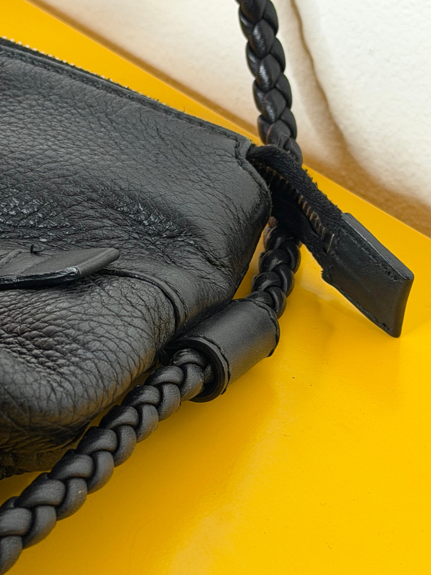 Gucci tracolla interlocking nera