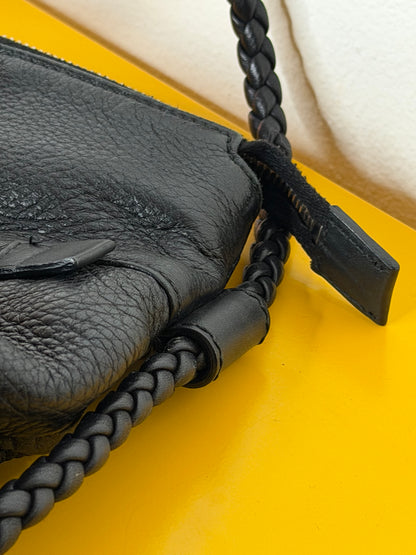 Gucci tracolla interlocking nera