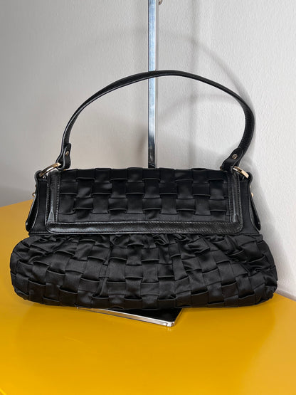Fendi Chef raso/pelle nera