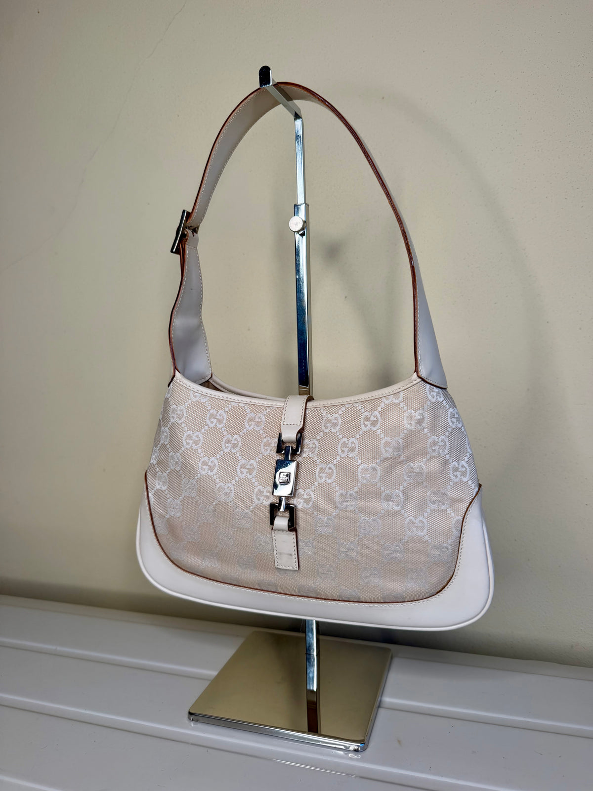 Gucci Jackie Bianco Avorio Small