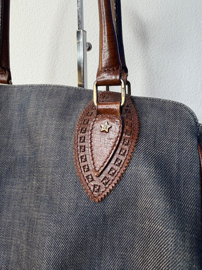 Fendi Etniko Tote Denim