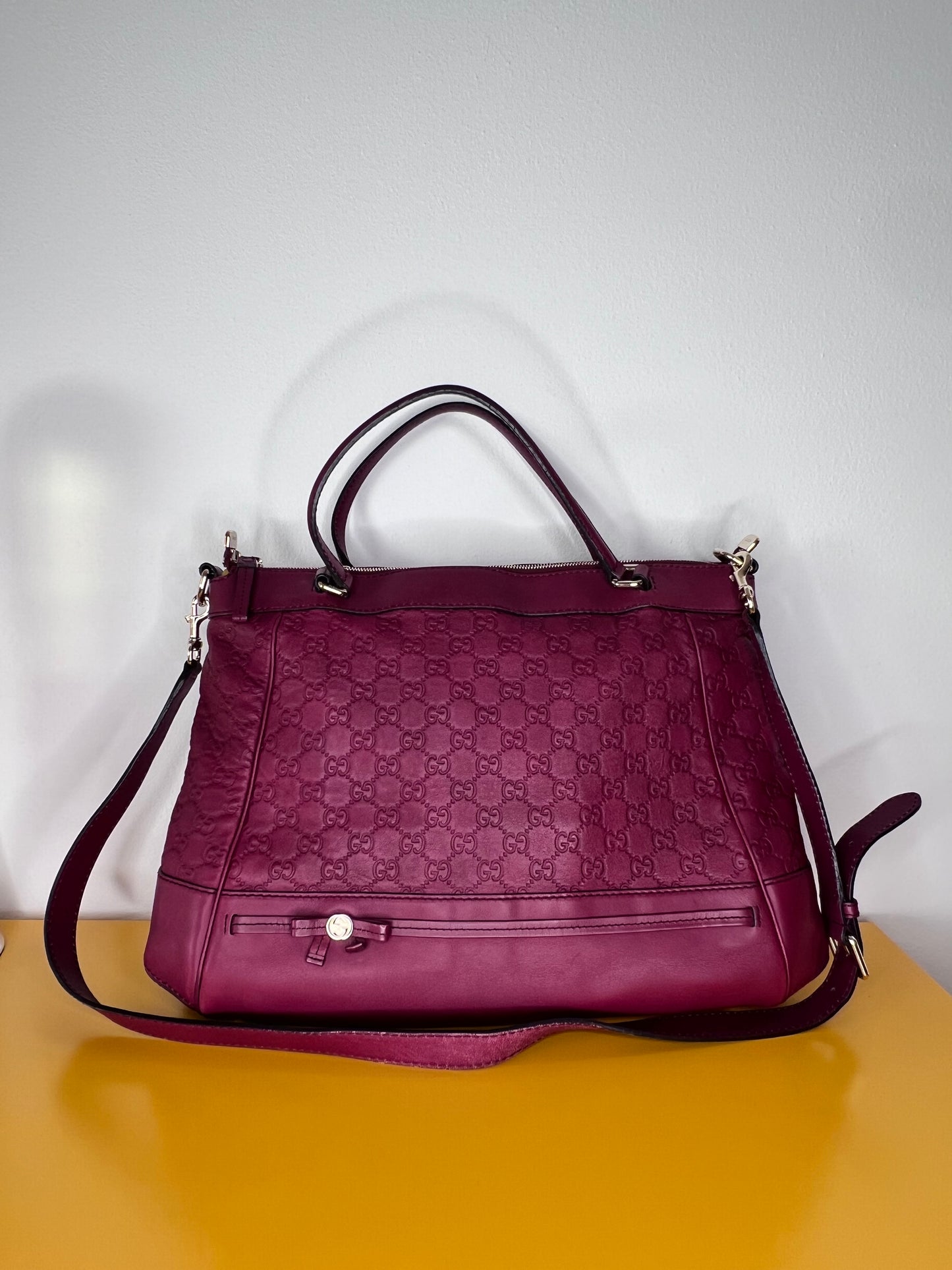 Gucci tote Bordeaux
