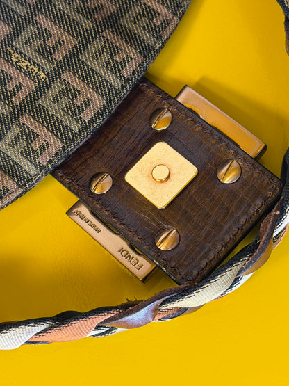 Fendi Baguette Double Flap