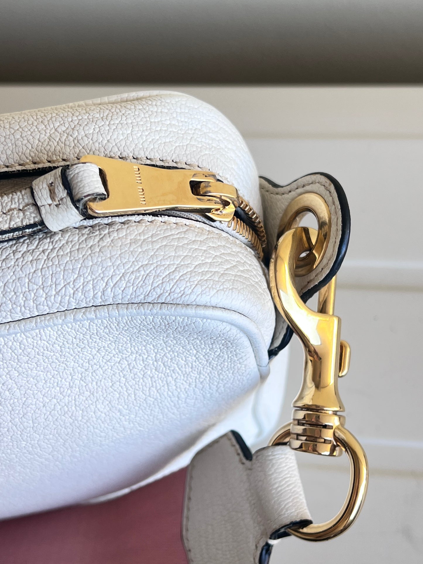 Miu Miu camera bag madras
