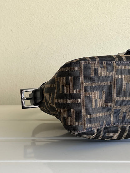 Fendi baguette Double Flap Zucca