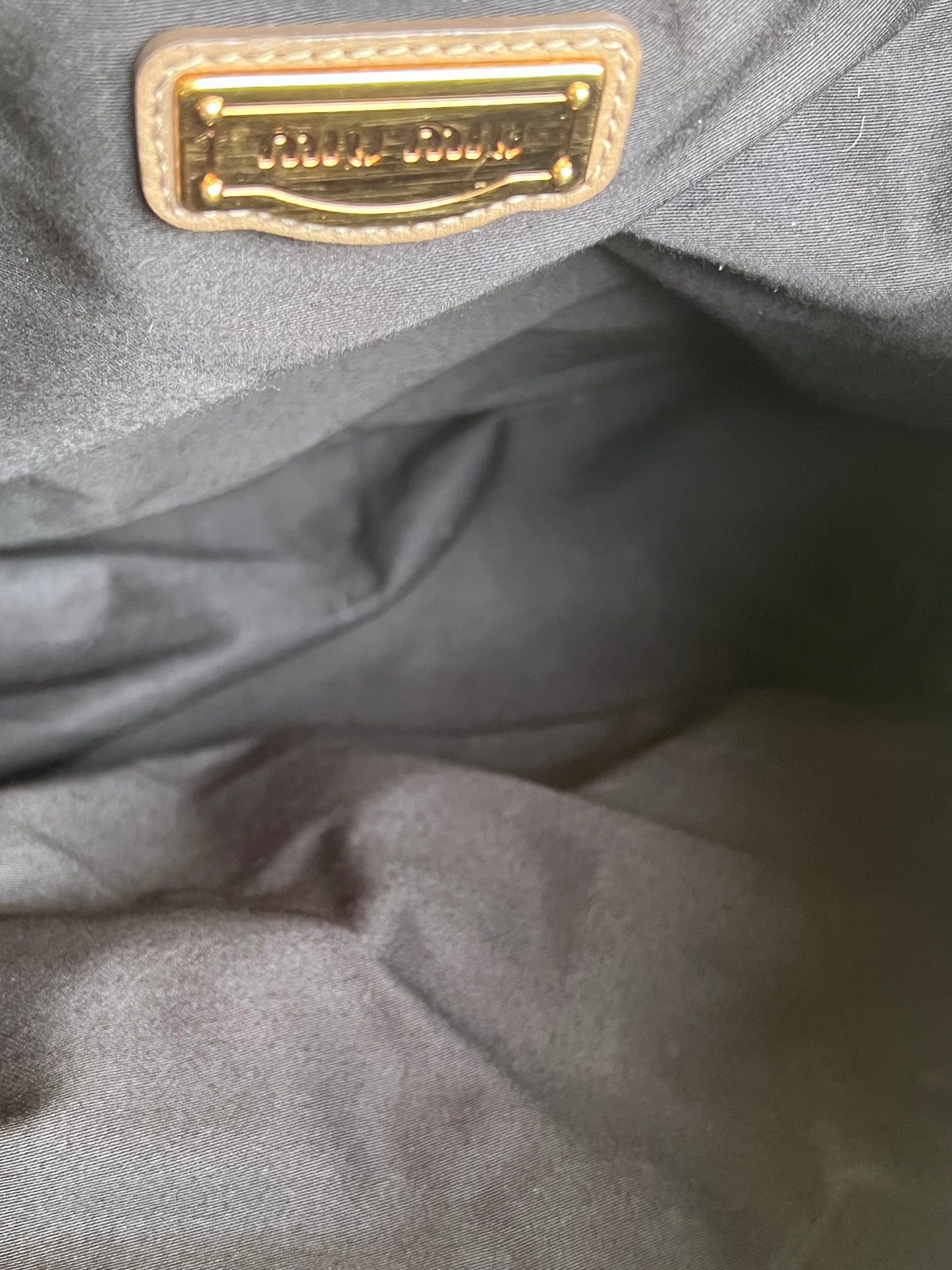 Miu Miu caramel