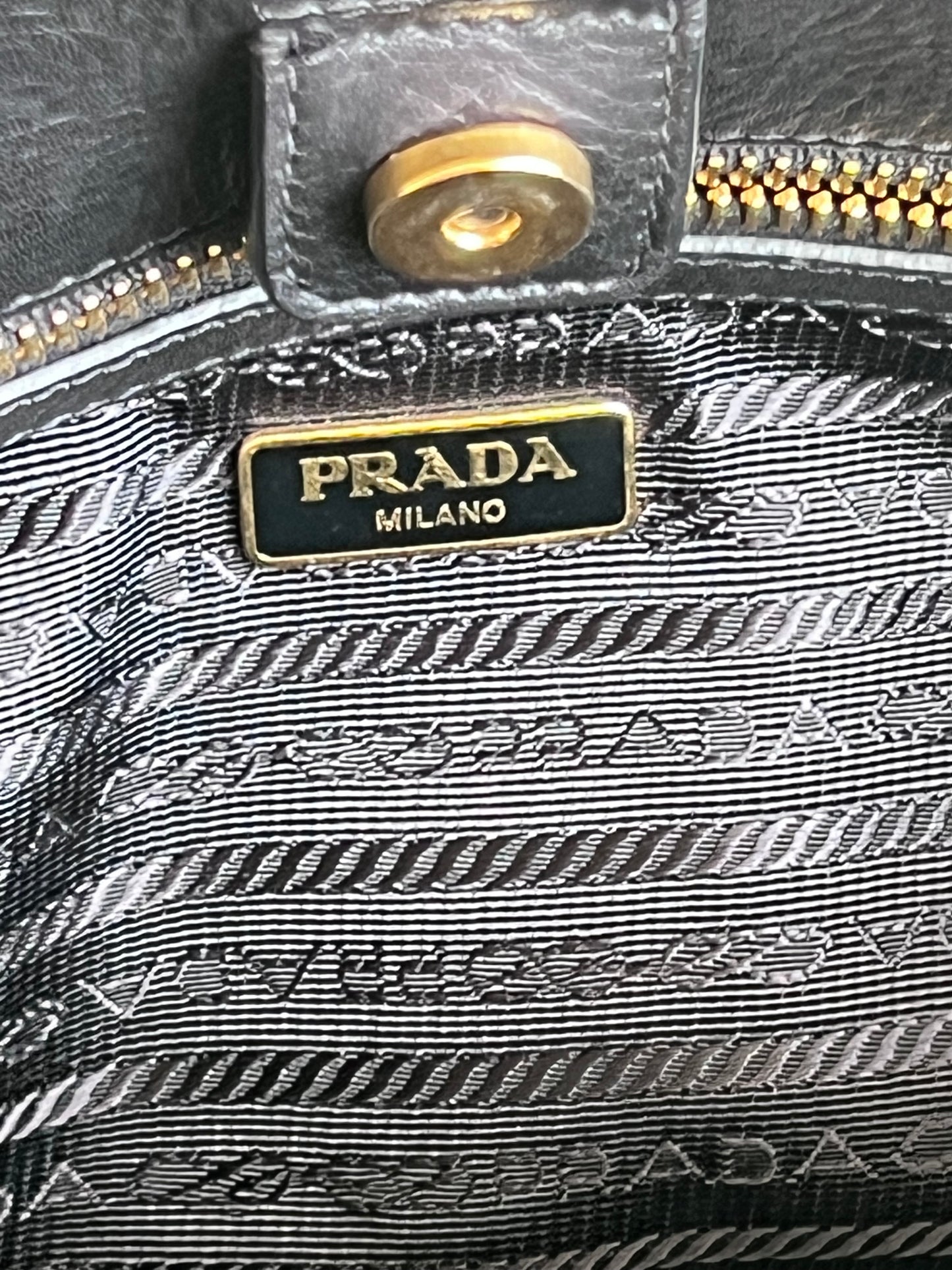 Tote Bag Prada nera
