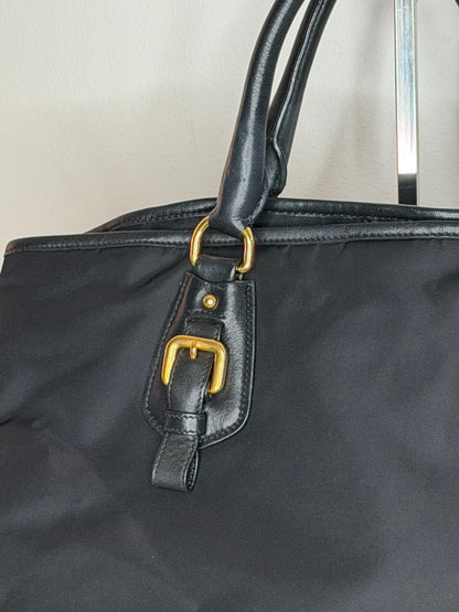Prada tote nylon/pelle