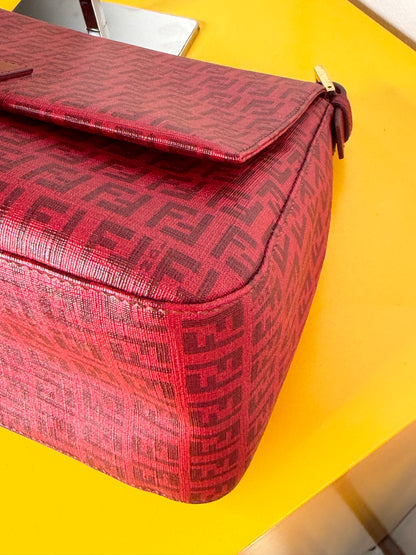 Fendi Mamma tessuto roll red