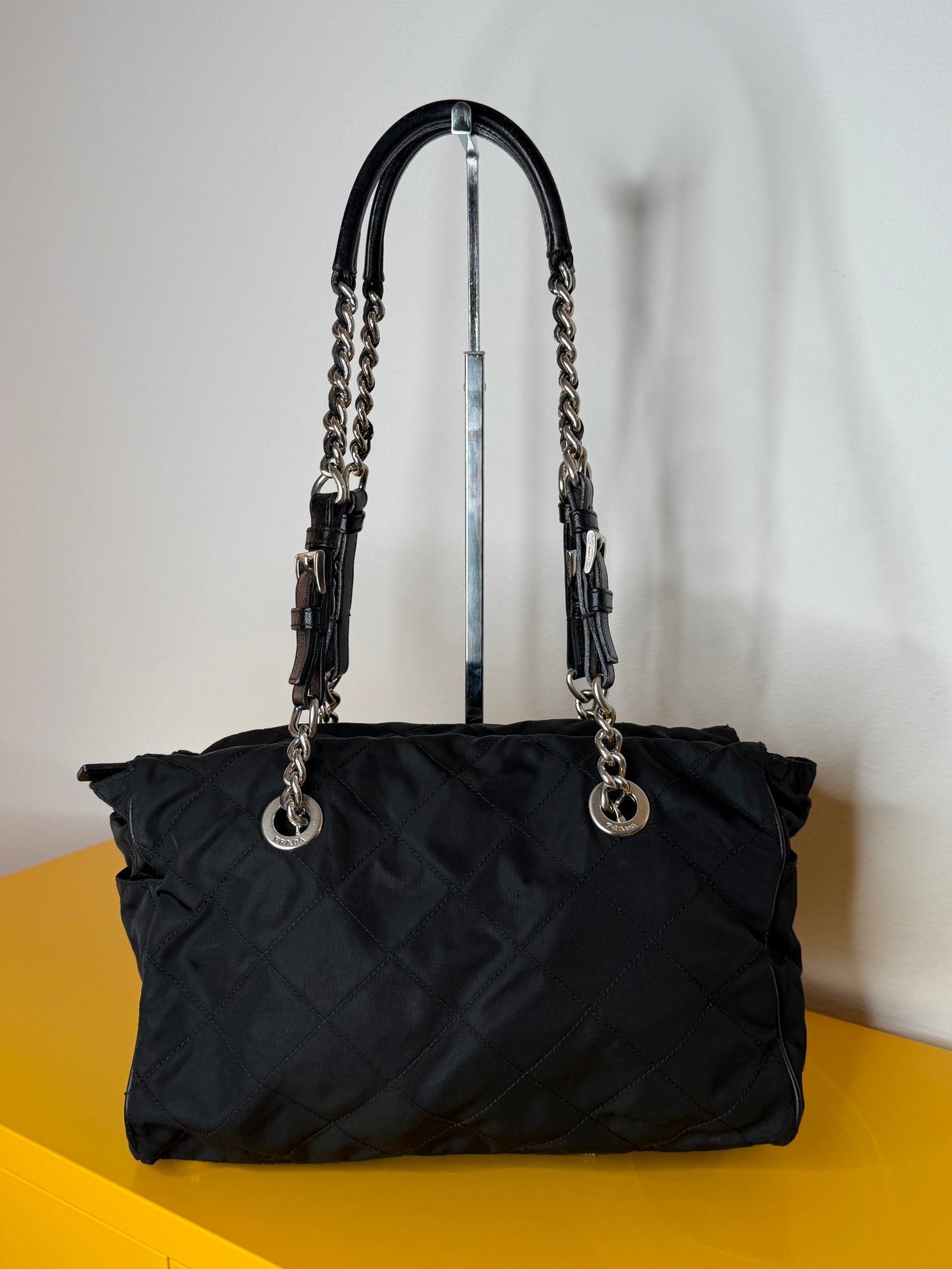 Prada Doppio Manico Catena