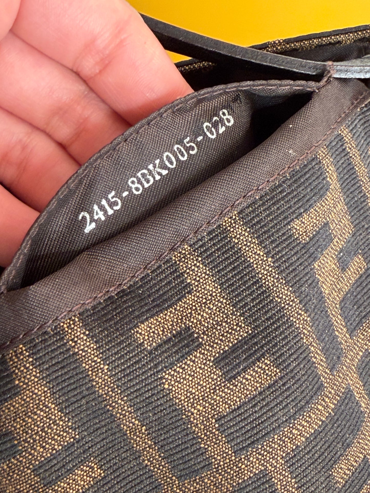 Fendi mini baguette zucca