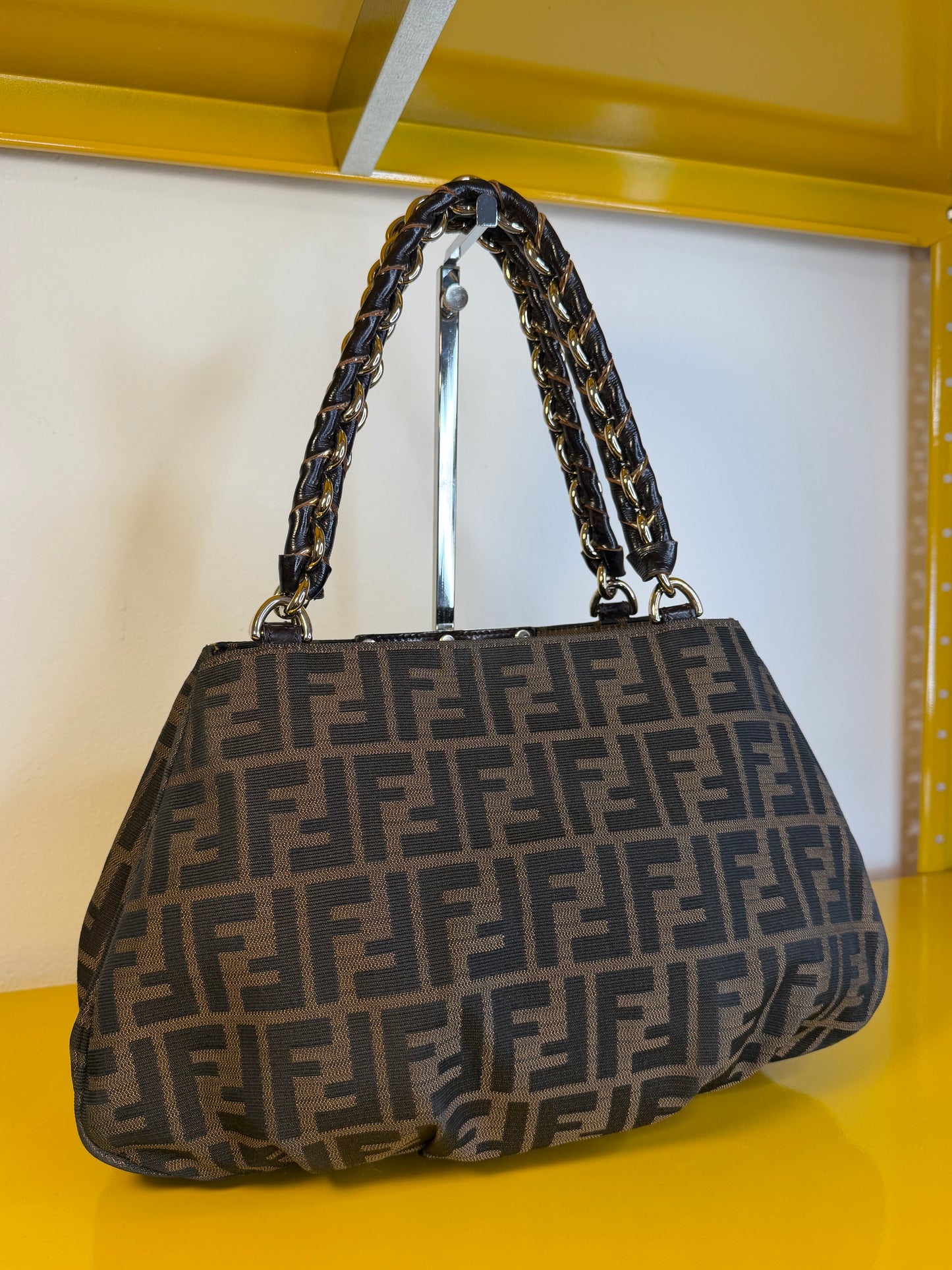 Fendi Mia Manico Intrecciato