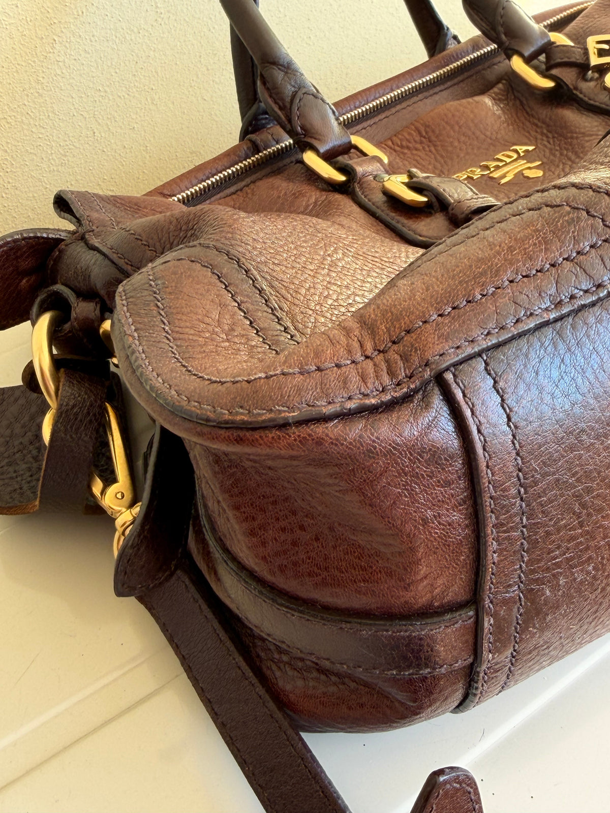 Prada pelle di cervo